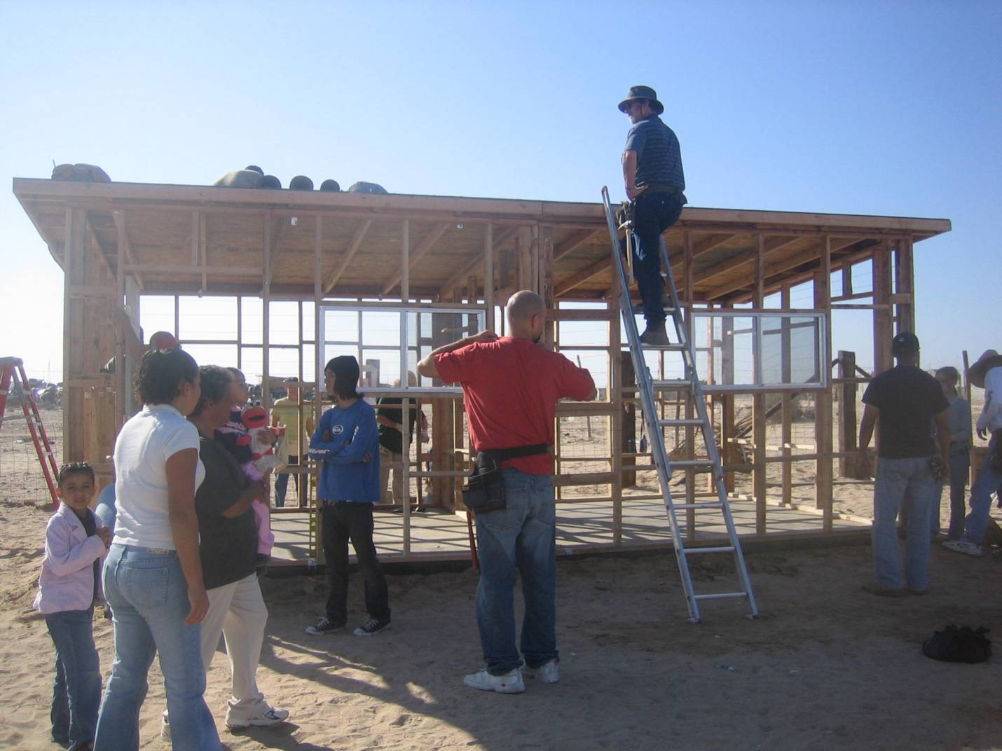 Download this Build House For Underprivileged Family Puerto Penasco Mexico picture